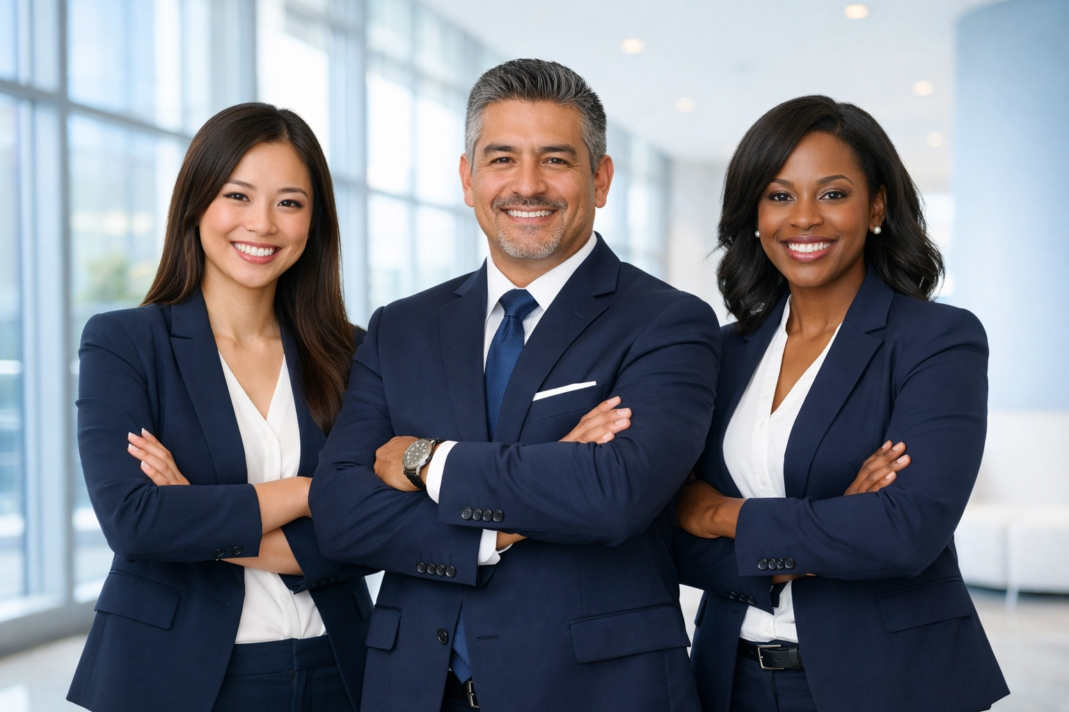 Professional real estate team providing call coverage and client service