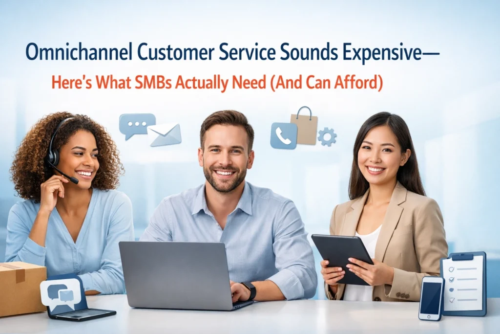 [HERO] Omnichannel Customer Service Sounds Expensive, Here's What SMBs Actually Need (And Can Afford)